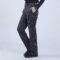 Black Striped Formal Pants