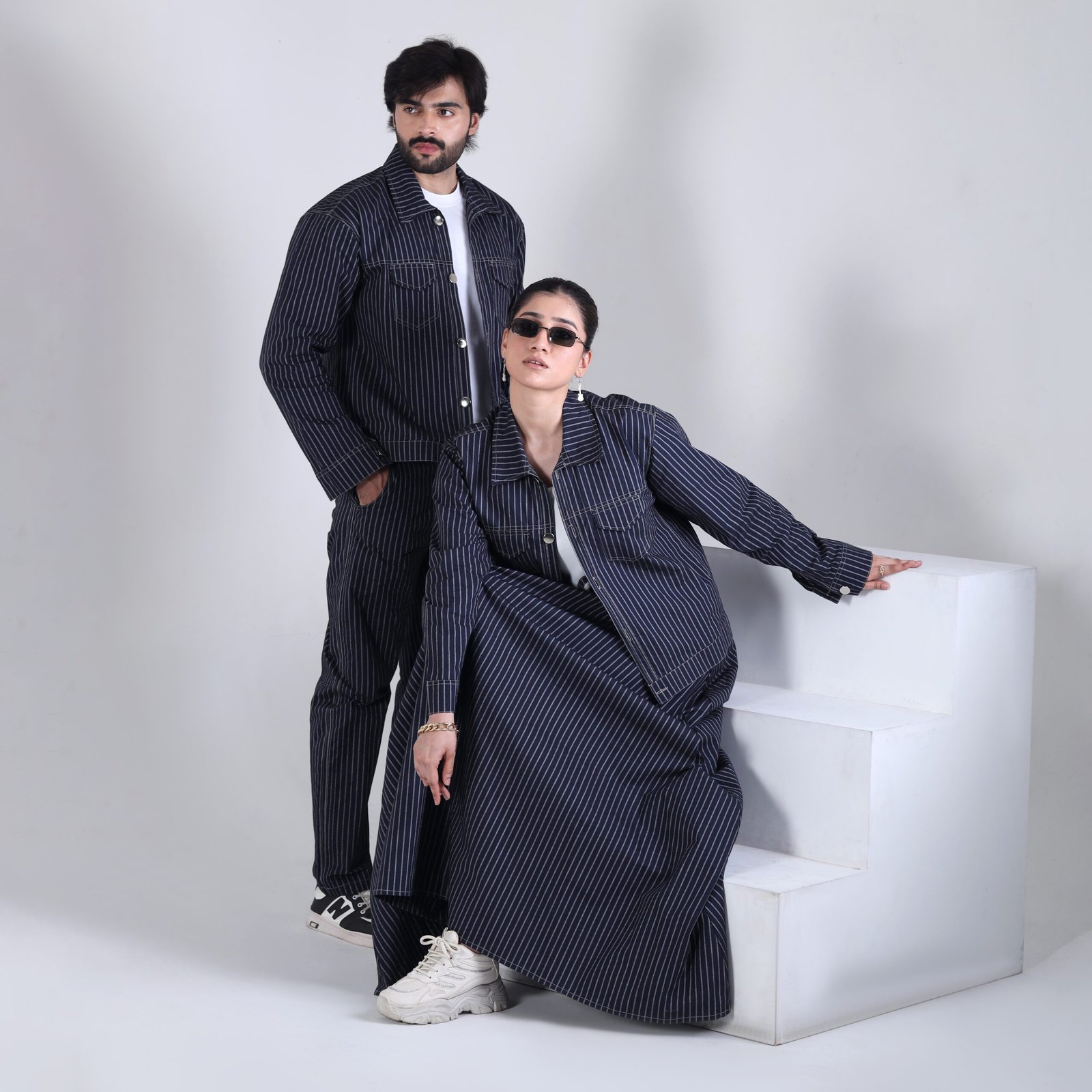 Unisex Striped Co-Ord Set