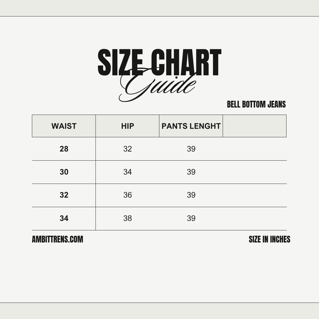 Bell Bottom Fringe Jeans